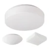 Luminária Moderno Sobrepor de Vidro Branco, uma opção de luminária de vidro moderno sobrepor branco, vendida pela Miresa, loja-de-luminárias-São-Paulo.