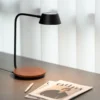 kf-S91b62166031041baa25d4b263367410cS Luminária Meda Preta Para Mesa Escritórios ou Home Office