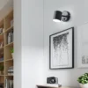 kf-Sa1eb85424a1d4320be6a0919000d9552s Arandelas De Parede Modernas Com Led Embutido E Acabamento Metálico