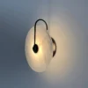 Arandela Minimalista Disco Mármore Luz LED | Miresa | loja-de-luminárias-São-Paulo Arandela Minimalista Disco Mármore Luz LED — arandela de mármore minimalista da Miresa, loja-de-luminárias-São-Paulo.