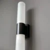 Arandela Tubular Minimalista Banheiro Em Espelho