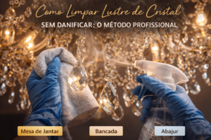 como limpar lustre de cristal sem danificar limpeza profissional lustre cristal passo a passo manutencao iluminacao luxo