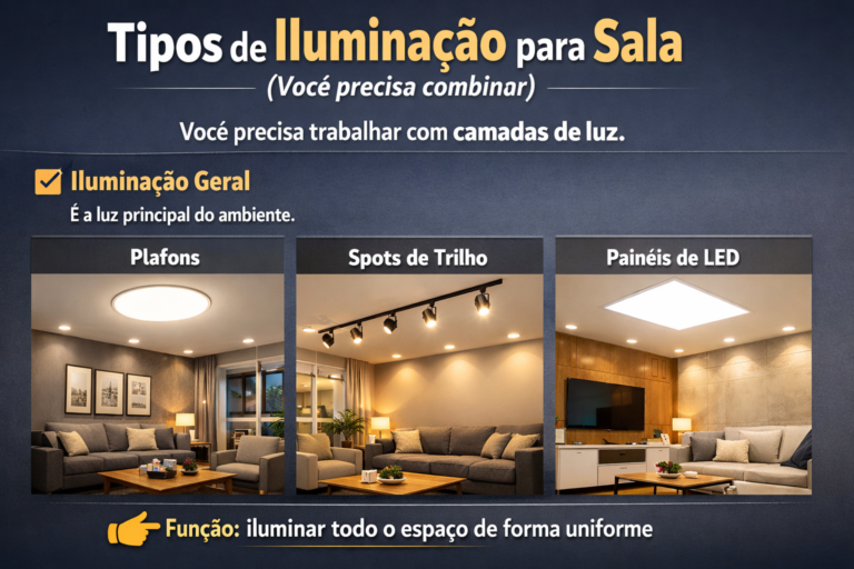 Iluminação para Cozinha com Bancada de Quartzo Branco