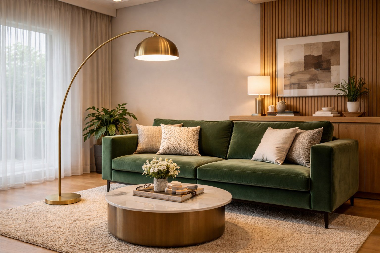 luminaria de chao sala 1