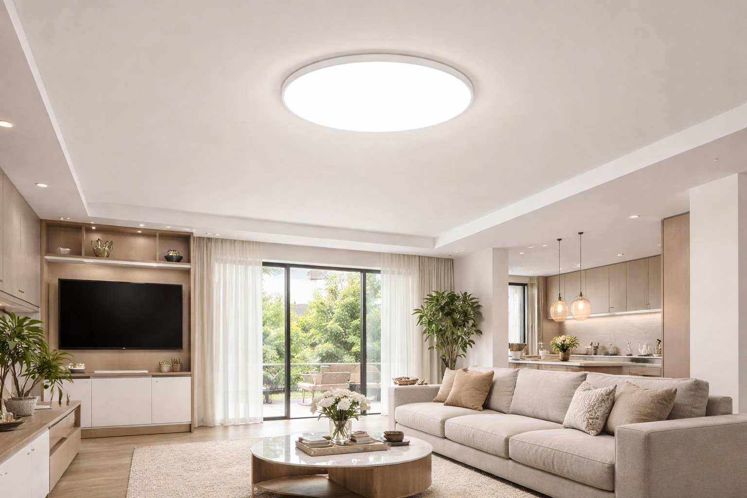 luminaria de sobrepor led 1