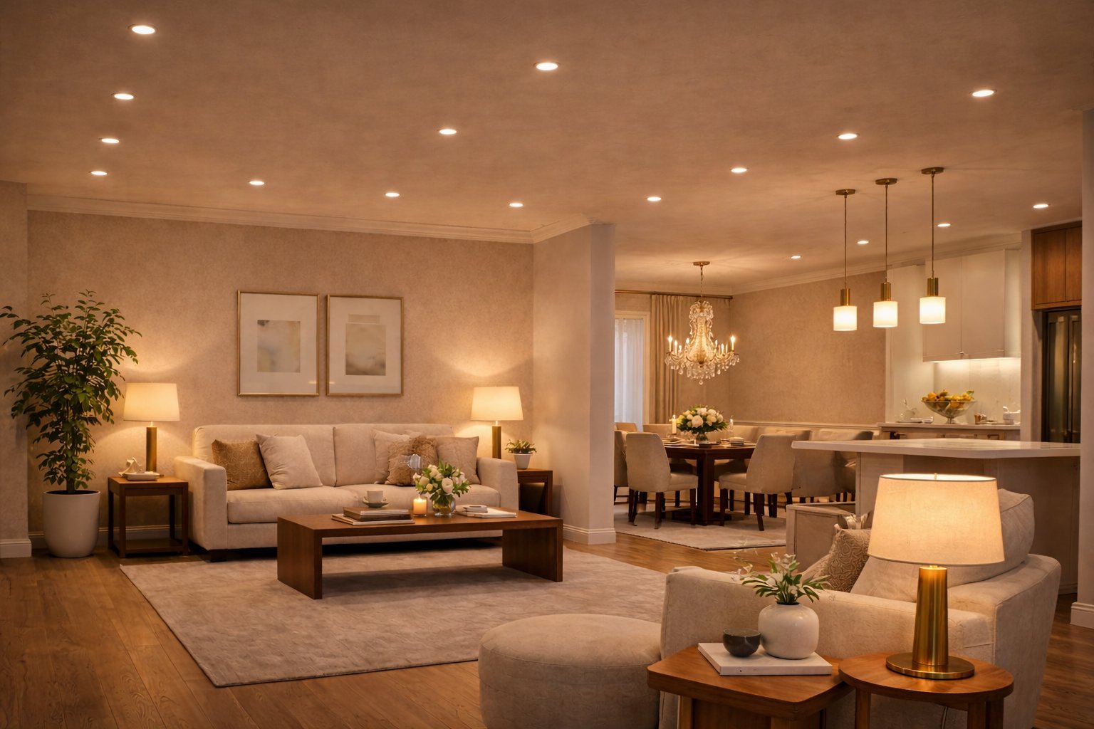 tipos luminarias sala estar 1