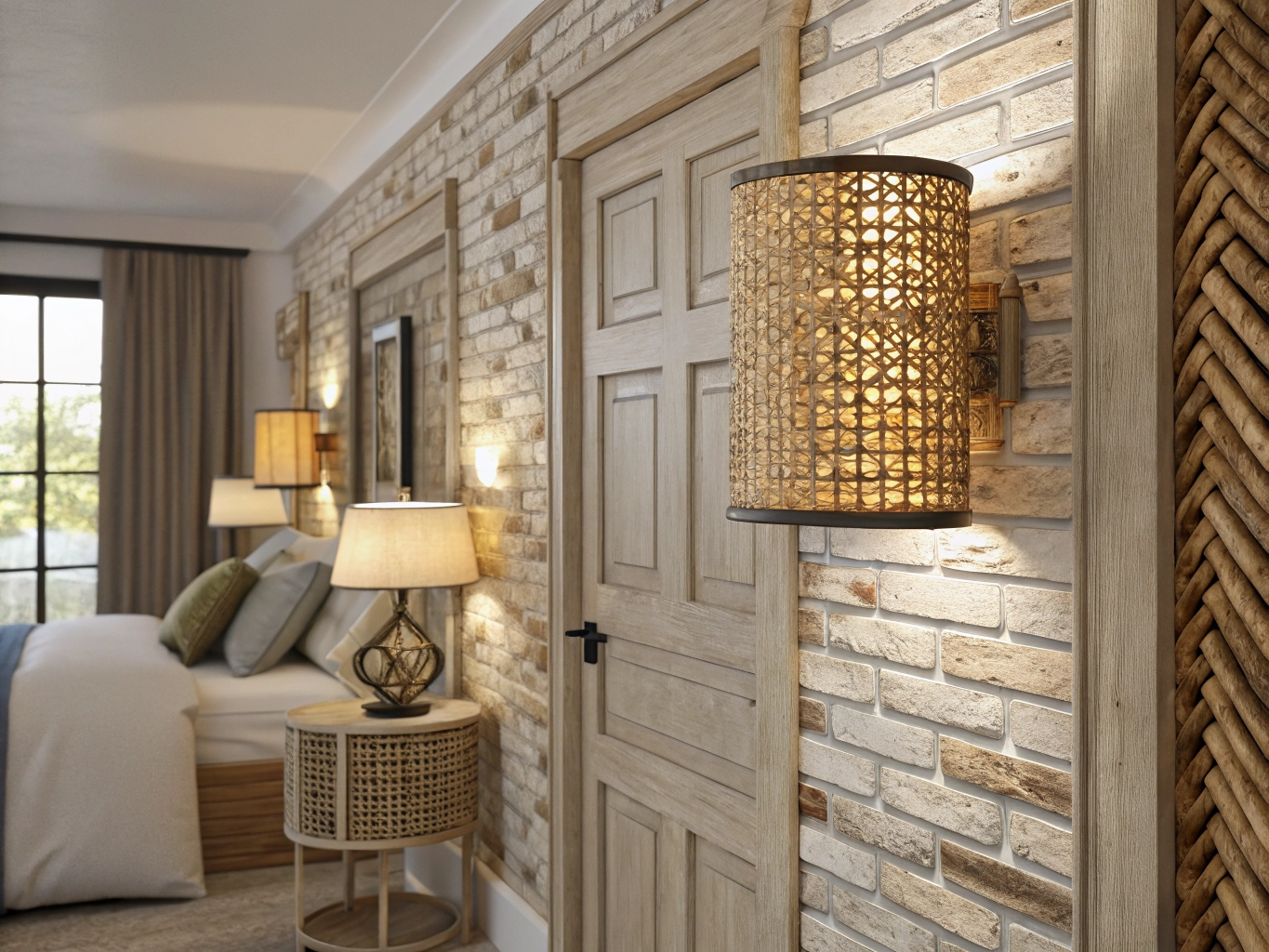 Arandelas de Rattan: Onde Usar e Como Criar uma Iluminação Aconchegante 1 da9835c7 dd86 447e 88d9 d42517442a75