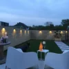 kf-H5ad357cafb9d46f1845e274b38a9b5d2E Arandela Para jardins LED 5W IP65 AC110V 220V