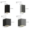 kf-S3669288870734742a4376bfaec69a3c1A Arandela Para Área Externa LED 3W/6W de Alumínio