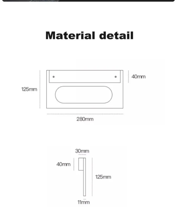 kf-S38be9cb704c243f79b5340912c88b77dU Arandela Minimalista Alumínio Preto ou Branco de LED 18W Indireto