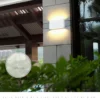 Arandela de Alumínio Com 2 Fachos de Luz