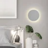 kf-S5d090318ab4c469496687e4da5de2734H Arandela Circulo Alumínio Com Luz LED Indireta