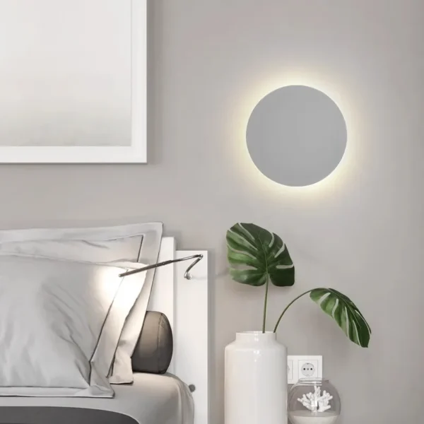 kf-S5d090318ab4c469496687e4da5de2734H Arandela Circulo Alumínio Com Luz LED Indireta