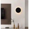 kf-S7e9ee2ebf85549f5909822b707d253fe5 Arandela Circulo Alumínio Com Luz LED Indireta