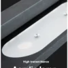 kf-Sb94a4a4352a044b8bbd6c89a055ab7a6O Arandela Minimalista Alumínio Preto ou Branco de LED 18W Indireto