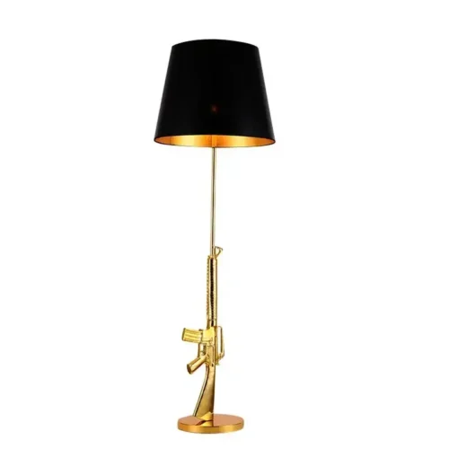 Réplicas de luminárias da Guns Collection, design de Philippe Starck, comercializadas pela MIRESA