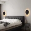 kf-Sde598633a0d5481d82f6076ae2e34cb2r Arandela Circulo Alumínio Com Luz LED Indireta