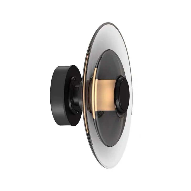Arandela Moderna Chic Minimalista De Circulo de Vidro