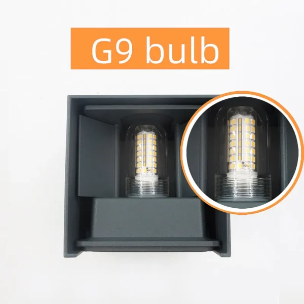 kf-Sffd91b315a2047ee92fe63cfec7d50595 Arandela Moderna Cubo LED IP65 e Alumínio Preto