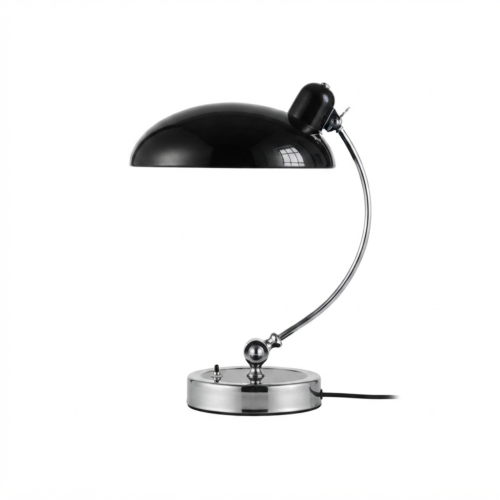 Luminária de Mesa Metal Polido Christian Dell Kaiser Idell 6631 – Réplica Chinesa