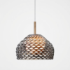 Pendente Design Italiano Patrícia Urquiola – Tatou – Réplica Chinesa Marrom Miresa Pendente Design Italiano Patrícia Urquiola – Tatou – Réplica Chinesa