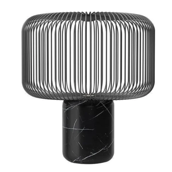 kf-S0702a16cc1d14051a19cb923d9af74e0h Abajur Pedra Dali Pretas Estilo Japonês Zen Minimalista