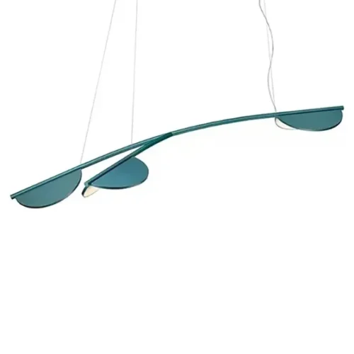 Lustre Design Italiano Aço inoxidável Patrícia Urquiola – Almendra – Réplica Chinesa