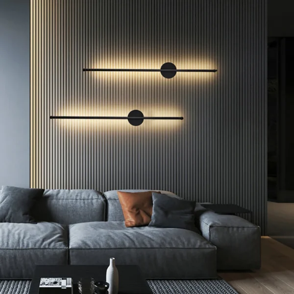 kf-S0b9ba485b20a4c958c999f6e817a520eM Arandela Recarregável LED Nórdica Giratória 360° em Alumínio para Quarto e Banheiro