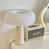 kf-S25e302579a484ba9866aa163e701fd365 Abajur de Pedra Natural e Vidro Branca Para Mesa Salas e Quartos