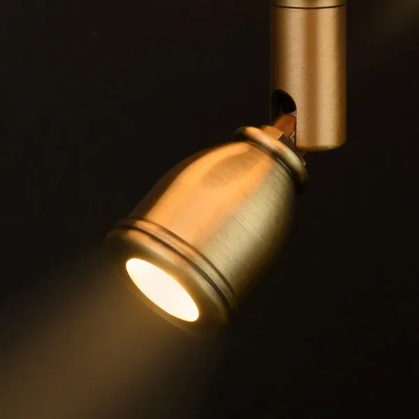 kf-S26f9298c52b04ae9b490291536a141c3j Abajur Regulável Com Spot LED Para Leitura Cor Cobre Para Mesa em Salas e Quartos