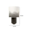 kf-S292f56e853f5451eb2619e06226da603b Abajur Metal Preto Pós-Moderno LED