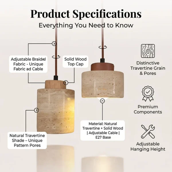 kf-S2e481fe314d44a5ab4ea5ef0cefe10dbQ Pendente Estilo Japonês Wabi-Sabi Acabamento Natural Para Mesa Jantar e Bancada de Cozinhas e Lavabos