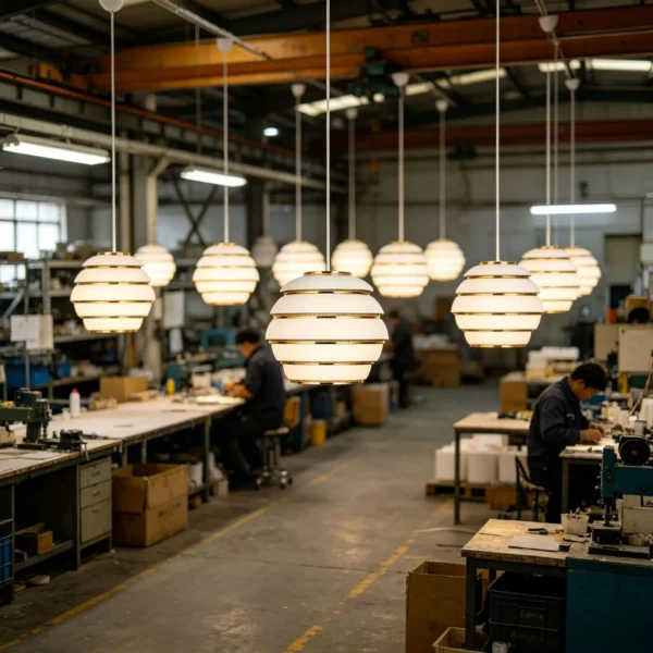 Lustre Redondo Em Camadas Alvar Aalto → A331 Beehive – Réplica Chinesa