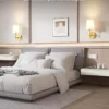 kf-S3220b7dfcb594444ae89a574d594f8efB Arandela Recarregável Sem Fio com Cúpula em Tecido e Luz RGB para Quarto e Sala de Estar