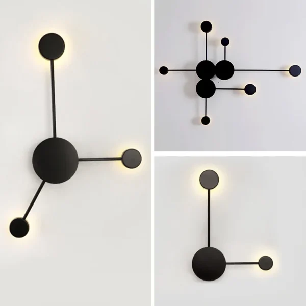 kf-S32cd73ae82924004b11565b94b6a411ct Arandela Contemporâneo Alumínio Design Nórdico