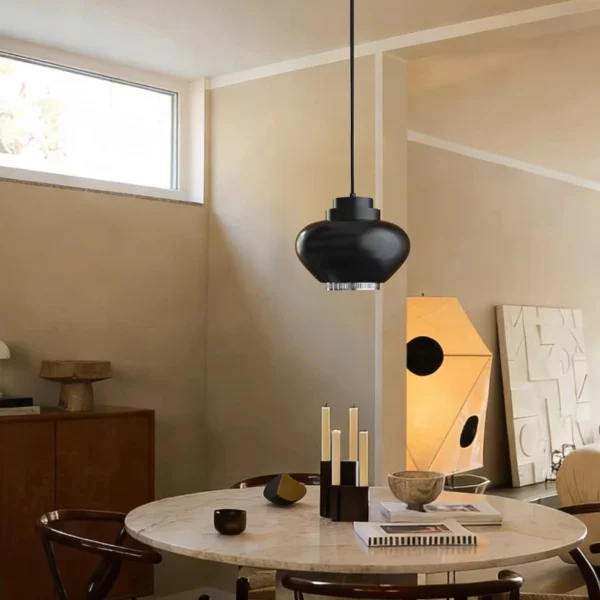 Pendente Design Contemporâneo Alvar Aalto → A333 Turnip  – Réplica Chinesa