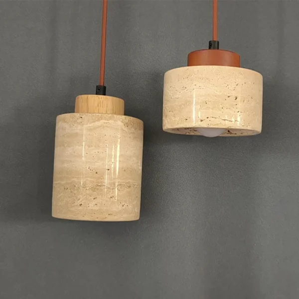 kf-S3322494d1d104dda8f9e1a36b7186339U-1 Pendente Estilo Japonês Wabi-Sabi Acabamento Natural Para Mesa Jantar e Bancada de Cozinhas e Lavabos