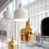 kf-S3728ac00aa80455ea80ea1680cb8b14eU Pendente Moderno Metal Polido Alvar Aalto → A330S Golden Bell – Réplica Chinesa