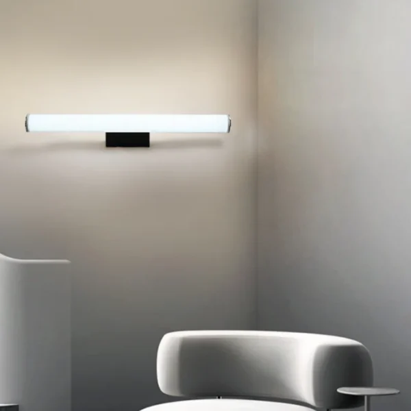 kf-S388feb78a0ad48d0b3efcb09a9867dcfC Arandela Linear Contemporânea Acrílico Branco Para Lavabos, Quartos e Salas