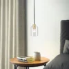 kf-S413c7646390944849290eb21cf6ff5fcb Pendente Moderna Cilindro de Vidro Transparente Para Bancada e Mesa de Jantar