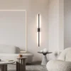 kf-S45375260ce614dafb0520613ba888ec5C Arandela Linear Minimalista Tubular Alumínio Preto Ou Dourado Para Quartos, Salas e Hall De Entrada