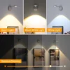 kf-S4654c886716f48568856998be68dc961p Arandela Sem Fio Com Luz Noturna Com Sensor Movimento Para Quadros e Espelhos em Lavabos