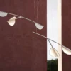 Lustre Design Italiano Aço inoxidável Patrícia Urquiola - Almendra – Réplica Chinesa