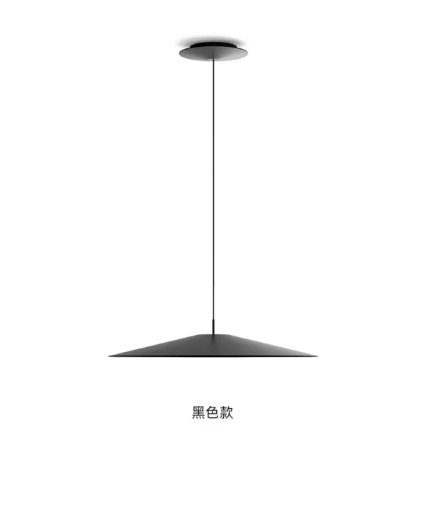 kf-S57e016c2f1da46a582249329b9ab25393 Pendente Preto Chapéu Japonês Minimalista Disco Voador