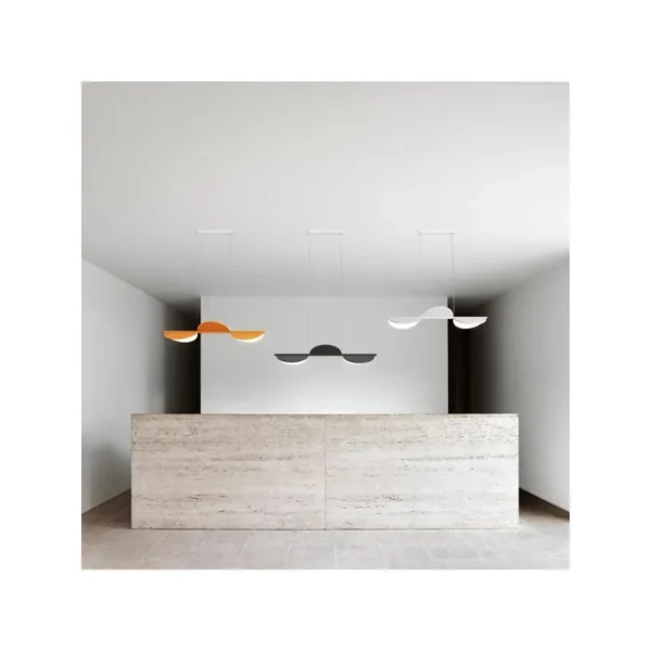 Lustre Design Italiano Aço inoxidável Patrícia Urquiola - Almendra – Réplica Chinesa
