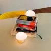 Abajur Moderno Portátil Tipo Cogumelo LED Toque Com Carregamento USB Para Mesa Home Office, Criado Mudo Cabeceira Cama