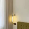 kf-S68509620d1ff4894a804a749ec074420q Arandela Linear Retrô Elegante Prata De Braço Ajustável Para Quartos, Salas, Hall de Entrada e Lavabos