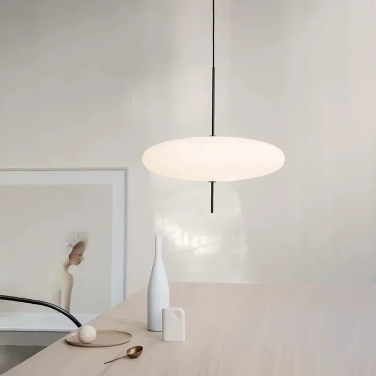 Pendente Disco Voador Gino Sarfatti Model 2065 – Réplica Chinesa