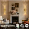 kf-S6eb9282da6194b6699023486581b76e27 Arandela Tubular Moderna Arandela LED Nórdica de Cristal Recarregável Magnética Sem Fio Para Quartos, Sala de Estar e Lavabos