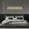 kf-S74d9b7ba8d5b47f0897bc90758c3dd64L Arandela Minimalista Linear Com Alça Alumínio Preto Para Sala Estar, Quartos e Hall de Entrada